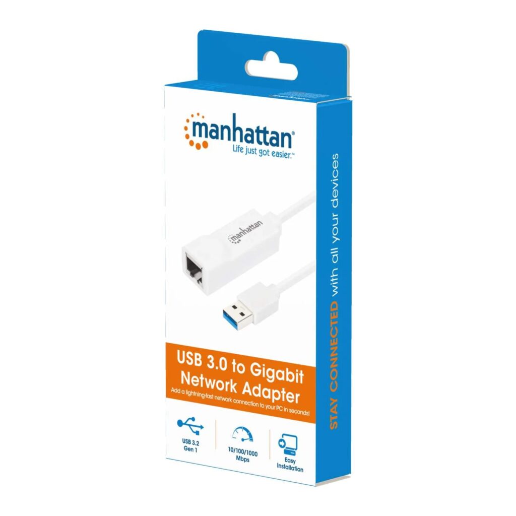 A106-0049 – Conversor Adaptador De Red RJ45 A USB 3.0 Gigabit 10/100