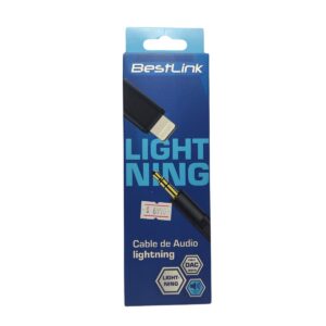 CONVERSOR DE AUDIO LIGHTING MACHO A PLUG 3.5MM BESTLINK
