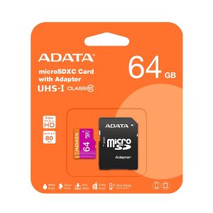 TARJETA MICROSD 64GB UHS-I Clase 10 ADATA