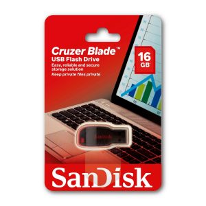 PENDRIVE 16GB SANDISK CRUZER BLADE USB 2.0